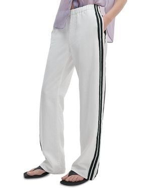 Rag & Bone Featherweight Logan Pull On High Rise Pants - White