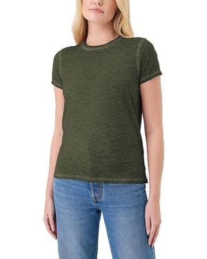 Goldie Lewinter Vintage-Like Wash Boy Tee - Green