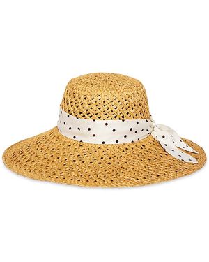 Rag & Bone Garden Straw Hat - Metallic