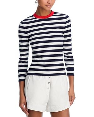 French Connection Esmae Rib Knit Top - Blue