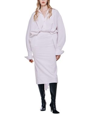 L'EMIUNE Lemiune 01 Shirt Dress - Gray