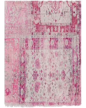 Gerard Darel Daisy Floral Print Cotton Scarf - Pink