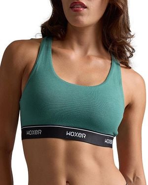 OXER Ultra-Soft Boss Racer Bralette - Green