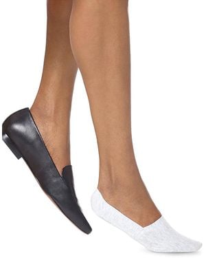 Hue Perfect Edge Loafer Liner - Gray