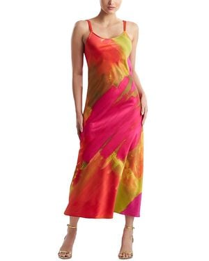 Natori Soleil Slip Dress - Red