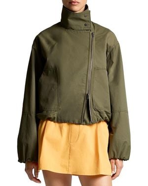 Vince Sculpted Parachute Jacket - Green