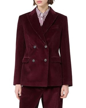 Weekend by Maxmara Velvet Jacket - Red