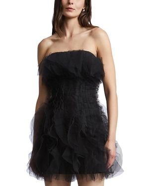 BCBGMAXAZRIA Cascade Mini Dress - Black