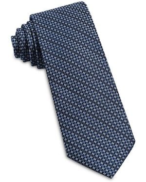 W.r.k. Neat Dot Silk Tie - Blue
