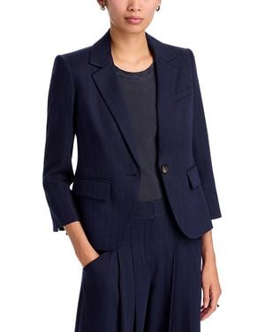 Veronica Beard Schoolboy Dickey Blazer - Blue
