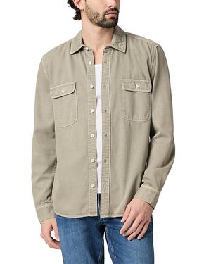 PAIGE Martin Regular Fit Shirt Jacket - Natural