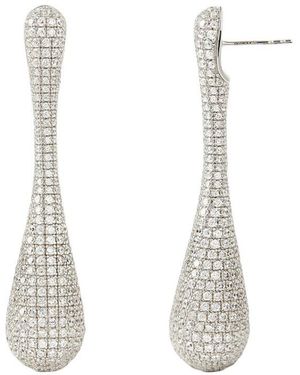 Pdpaola Glacier Earrings - White