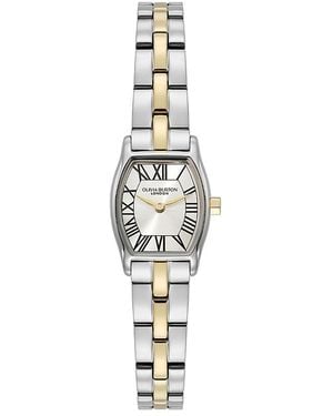 Olivia Burton Tonneau Watch, 22Mm X 18Mm - White