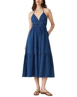 Steve Madden Lucky Halter Midi Dress - Blue