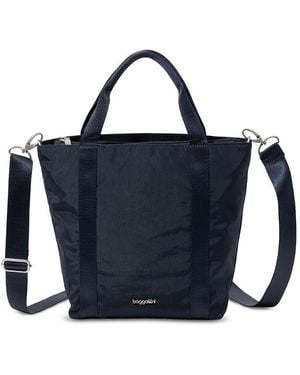 Baggallini Via Crossbody Tote Bag - Blue