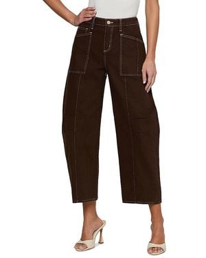 L'Agence Cody High Rise Rodeo Jeans - Brown