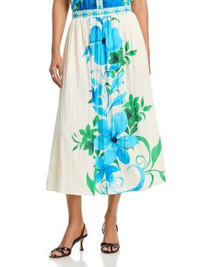Tahari Midi Skirt - Blue