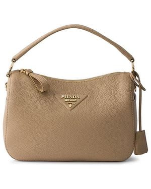 Prada Small Leather Bag - Metallic