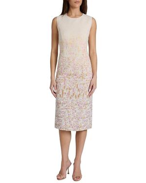 Santorelli Britta Midi Sheath Dress - Multicolor