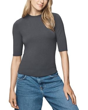 Splendid Elbow Sleeve Tee - Blue