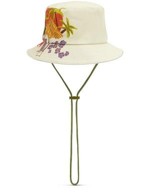 ALÉMAIS Island Bucket Hat - Metallic