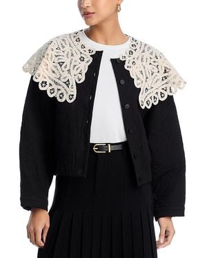 Sea Adelina Quilted Jacket - Black