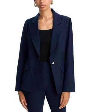 Aqua Suit Blazer - Blue