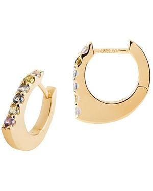 Pdpaola Oda Hoops - Metallic