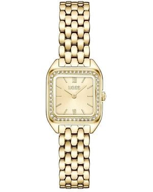 BOSS Mae Petite Watch, 22Mm X 22Mm - Metallic