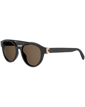 BVLGARI Pantos Sunglasses, 54Mm - Brown