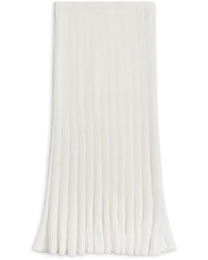 Theory Paneled Skirt - White