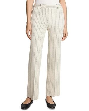 Theory Slim Full Length Pants - Natural