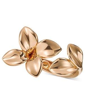 Pasquale Bruni 18K Giardini Segreti Diamond Flower Cuff Ring - White