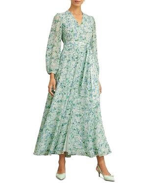 Hobbs Thea Maxi Dress - Green