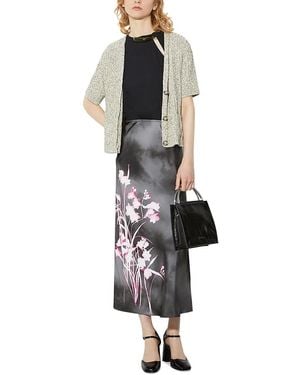 MAX&Co. V Neck Cardigan - White