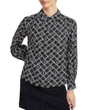 Hobbs Paulina Blouse - Gray