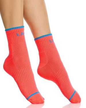 Mother Baby Steps Ankle Socks - Red
