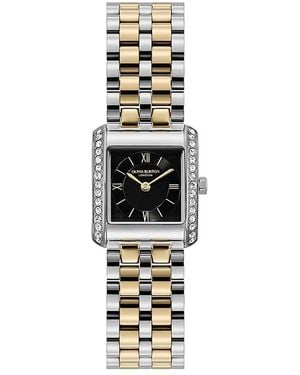 Olivia Burton Berkley Square Quartz Mini Watch, 21Mm X 21Mm - White