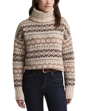 Barbour Helen Wool Blend Fair Isle Roll Neck Sweater - Multicolor