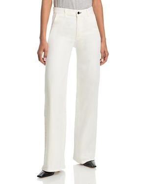 ASKK NY Brighton High Rise Trouser Jeans - White