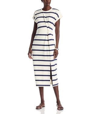 Tommy Bahama Agua Isle Short Sleeve Midi Dress - White
