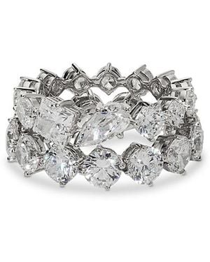 Nadri Lucia Mixed Cz Ring - White