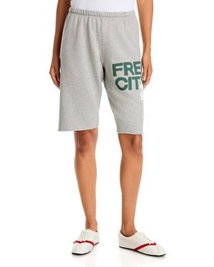 Freecity Cutoff Sweatshorts - Green