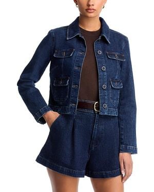 PAIGE Lydia Denim Jacket - Blue