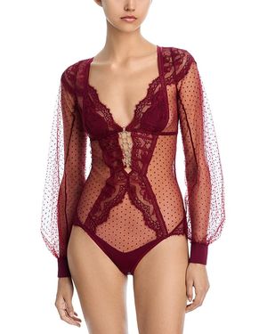 Thistle & Spire Constellation Bodysuit - Red