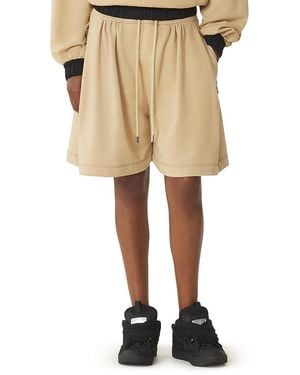 Lanvin Cotton Bermuda Shorts - Natural