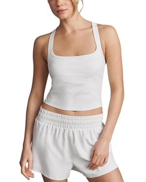 Rhone Serene Shelf Bra - White