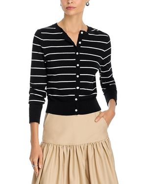 10 Crosby Derek Lam Thibeaut Long Sleeve Cardigan - Black