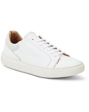 Bruno Magli Salvatore Leather Sneakers - White