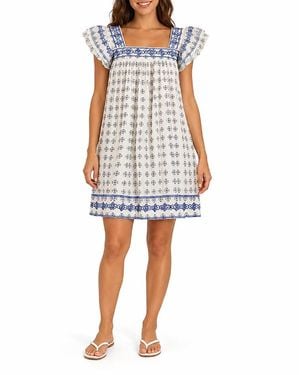 MER ST BARTH Mini Sandrine Dress - White